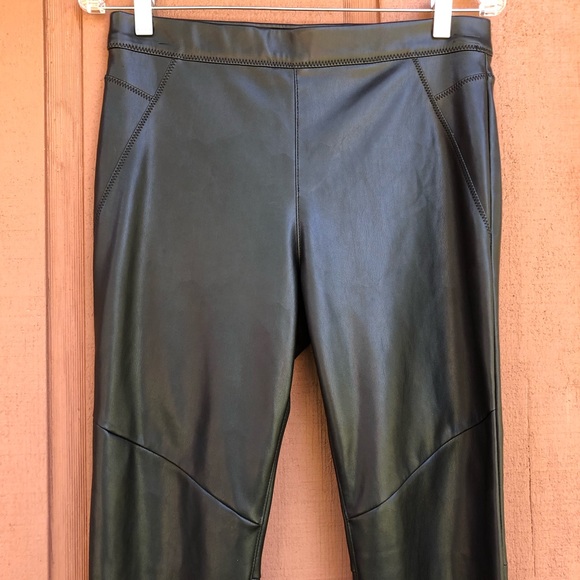 Free People Vegan Leather Leggings Size 28 - Picture 5 of 10
